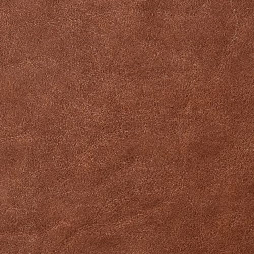 Vintage Läderdyna Naturbrun (5cm)
