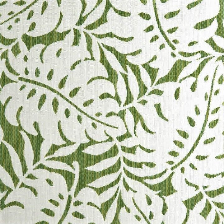 Grön Monstera (vita blad) 3cm Måttillverkade dynor - Kvarnby Textil AB