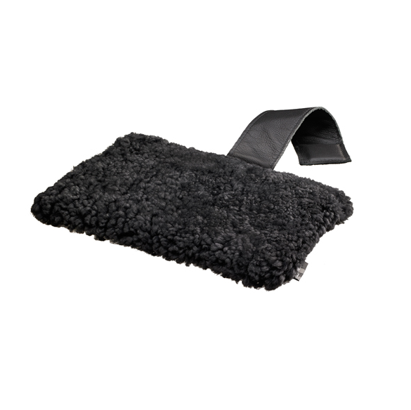 Överdrag till Neck Cushion - Black Måttillverkade dynor - Kvarnby Textil AB